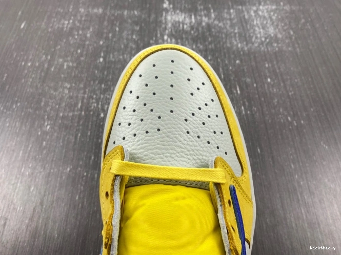 Kick Theory OG Low Scott Canary Travis x DZ4137-700 Jordan Air 1 0820